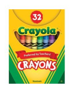 Crayola Tuck Box 32 Crayons - Assorted - 32 / Pack