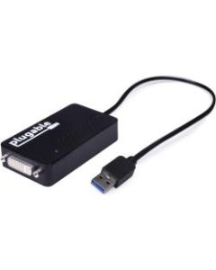 Plugable USB 3.0 to DVI/VGA/HDMI Video Graphics Adapter for - Multiple Monitors up to 2048x1152 Supports Windows 11, 10, 8.1, 7, XP