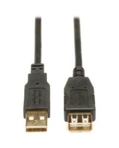 Tripp Lite U024-006 Gold USB 2.0 Extension Cable, 6 ft.