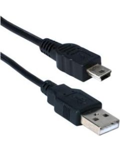 QVS Micro-USB Sync & Charger High Speed Cable - 3.28 ft USB Data Transfer Cable for PDA, Tablet PC, Camera, Cellular Phone, GPS Receiver - First End: 1 x Type A Male USB - Second End: 1 x Type B Male Micro USB - Black