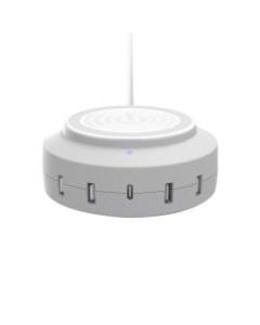 ChargeHub X5 Elite 3005 5-Port USB Charger, White, CRGRD-X5-E3005-002