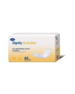 Dignity Stackables Pads, 3 1/2in x 12in, Box Of 40
