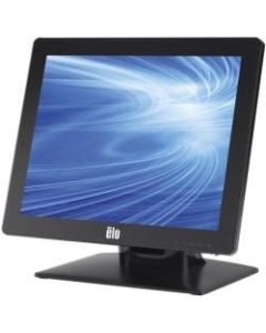 Elo 1517L 15in LCD Touchscreen Monitor - 4:3 - 16 ms - 15in Class - Surface Acoustic Wave - 1024 x 768 - XGA-2 - Adjustable Display Angle - 16.2 Million Colors - 700:1 - 250 Nit - LED Backlight - USB - VGA - Black - RoHS, WEEE, China RoHS - 3 Year