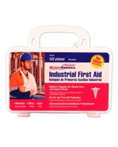 Ready America 122-Piece Industrial First Aid Kits, White, Pack of 4 Kits