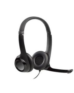 Logitech H390 On-Ear Computer Headset, Black