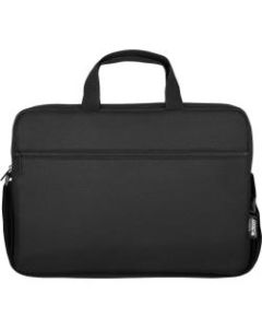 Urban Factory Nylee Carrying Case for 17.3in Notebook - Black - Shock Absorbing, Water Resistant - 210D Polyester Interior - Handle
