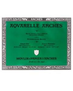 Arches Aquarelle Watercolor Block, 140 Lb, Cold Press, 18in x 24in