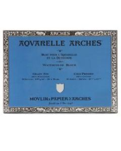 Arches Aquarelle Watercolor Block, 300 Lb, Cold Press, 10in x 14in