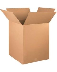 Office Depot Brand Corrugated Boxes, 28inH x 24inW x 24inD, 15% Recycled, Kraft, Bundle Of 10