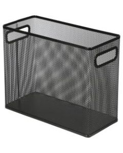 Lorell Mesh Desktop Hanging File Folder, Letter-Size, Black