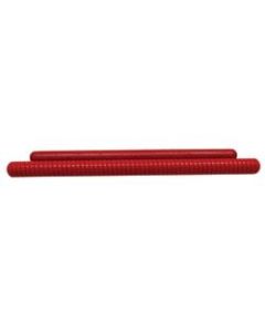 HOHNER Kids Wood Rhythm Sticks, Currant Red, Pack Of 12 Stick Pairs