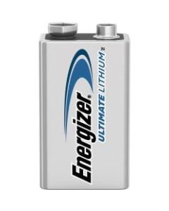 Energizer Ultimate Lithium 9V Battery - For Smoke Detector, Toy - 9V - 9 V DC - 12 / Carton