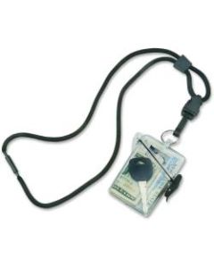 SKILCRAFT Waterproof Multi ID Holder With Lanyard, 6inH x 6inW x 6inD, Pack Of 12 (AbilityOne 8455-01-625-9782)