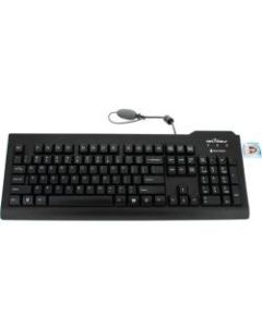 Seal Shield Silver Seal Keyboard - Cable Connectivity - USB Interface - English (US) - QWERTY Layout - Black - TAA Compliant