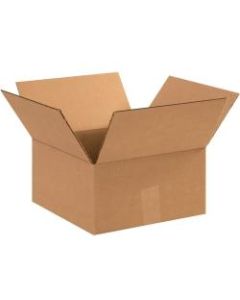 Office Depot Brand Heavy-Duty Boxes, 12in x 12in x 8in, Kraft, Pack Of 25 Boxes