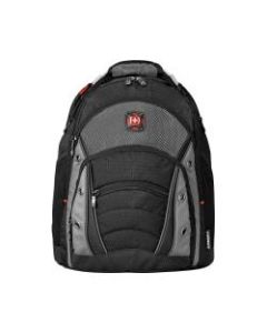 Wenger Synergy Laptop Backpack, Black/Gray