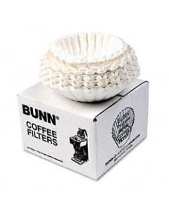 BUNN Flat Bottom Coffee Filters, 12-Cup Size, 250 Filters/Pack