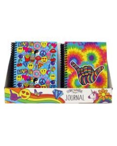 Inkology Corey Paige Journals, 5-7/8in x 8-1/4in, College Ruled, 96 Pages (192 Sheets), Assorted Designs, Pack Of 8 Journals