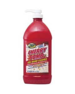 Zep Commercial Cherry Bomb Gel Hand Soap Cleaner, Mild Cherry Scent, 47.9 Oz Refill