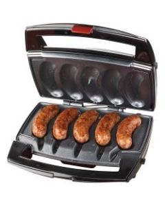 Johnsonville Sizzling Sausage Grill, Black/Stainless