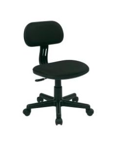 Office Star Student Task Chair, Black