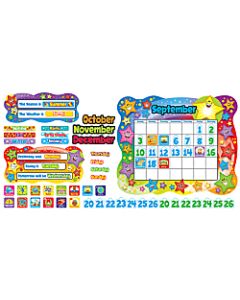 Trend Bulletin Board Set, Star Calendar