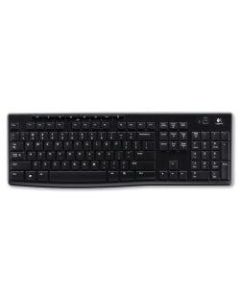 Logitech K270 Wireless Keyboard, Black, 10459982