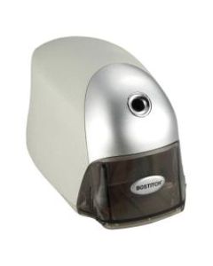 Bostitch Electric Pencil Sharpener - Desktop - 1 Hole(s) - 3.5in Height x 7.5in Width x 4.3in Depth - Gray, Silver