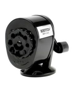 Bostitch Metal Manual Pencil Sharpener With Antimicrobial Protection