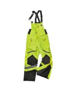 Ergodyne GloWear 8928 Class E Hi-Vis Insulated Bib, 2X, Lime