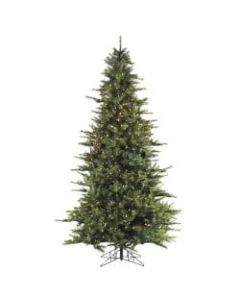 Fraser Hill Farm 7 1/2ft Southern Peace Pine Artificial Christmas Tree With Smart String Lighting, Green/Black