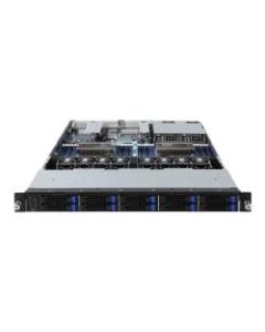 Gigabyte R181-T90 1U Rack Server - 2 x Cavium ThunderX2 CN9975 2 GHz - Serial ATA/600, 12Gb/s SAS Controller - 2 Processor Support - 64 GB RAM Support - 0, 1, 10, 1E RAID Levels - ASPEED AST2500 512 MB Graphic Card - 10 Gigabit Ethernet