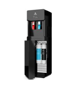 Avalon Self Cleaning Bottleless Water Cooler Dispenser - Hot & Cold Water, Child Safety Lock, Innovative Slim Design - UL/Energy Star Approved- Black