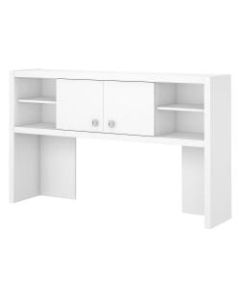 kathy ireland Office by Bush Business Furniture Echo Hutch, 60inW, Pure White, Standard Delivery