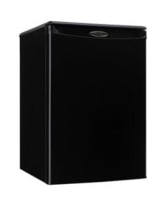 Danby Designer Compact All Refrigerator - 2.60 ft³ - Auto-defrost - Reversible - 2.60 ft³ Net Refrigerator Capacity - 253 kWh per Year - Black - Smooth - Built-in