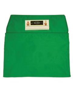Seat Sack Chair Pocket, Standard, 14in, Green, Pack Of 2