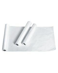 Medline Deluxe Crepe Exam Table Paper Roll, 21in x 125ft, White, Case Of 12