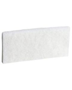 3M Doodlebug Cleaning Pads, 8440, 4 5/8in x 10in, White, Pack Of 5 Pads
