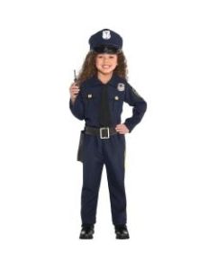 Amscan Police Officer Girls Halloween Costume, Medium