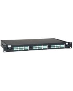 Tripp Lite 36-Port LC/LC Rackmount Fiber Enclosure Feed Through Patch Panel 1U - 36 x LC - 36 Port(s) - 36 x RJ-11 - 36 x - 1U High - 19in Wide - Rack-mountable"