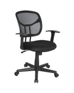 OFM Essentials Mesh Mid-Back Task Chair, Black