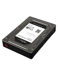 StarTech.com 2.5in to 3.5in SATA Aluminum Hard Drive Adapter Enclosure with SSD / HDD Height up to 12.5mm