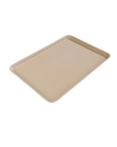 Carlisle Glasteel Trays, 18in x 14in, Almond, Pack Of 12