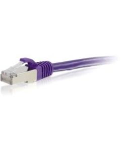 C2G-5ft Cat6 Snagless Shielded (STP) Network Patch Cable - Purple - Category 6 for Network Device - RJ-45 Male - RJ-45 Male - Shielded - 5ft - Purple