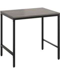 Safco 31inW Simple Study Desk, Sterling Ash