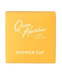 Hotel Emporium Queen Kapiolani Shower Caps, Clear, Case Of 500 Caps