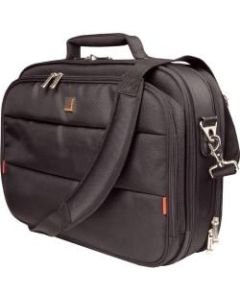 Urban Factory City Classic CCC01UF V2 Carrying Case for 15.6in Notebook - Black - 1680D Nylon - Shoulder Strap, Handle - 15in Height x 16.5in Width x 3.5in Depth