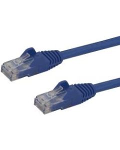 StarTech.com 6in Blue Cat6 Patch Cable with Snagless RJ45 Connectors - Blue