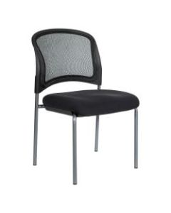 Office Star ProGrid Visitors Chair, Black