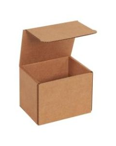 Office Depot Brand Corrugated Mailers, 4inH x 4inW x 5inD, Kraft, Pack Of 50 Mailers